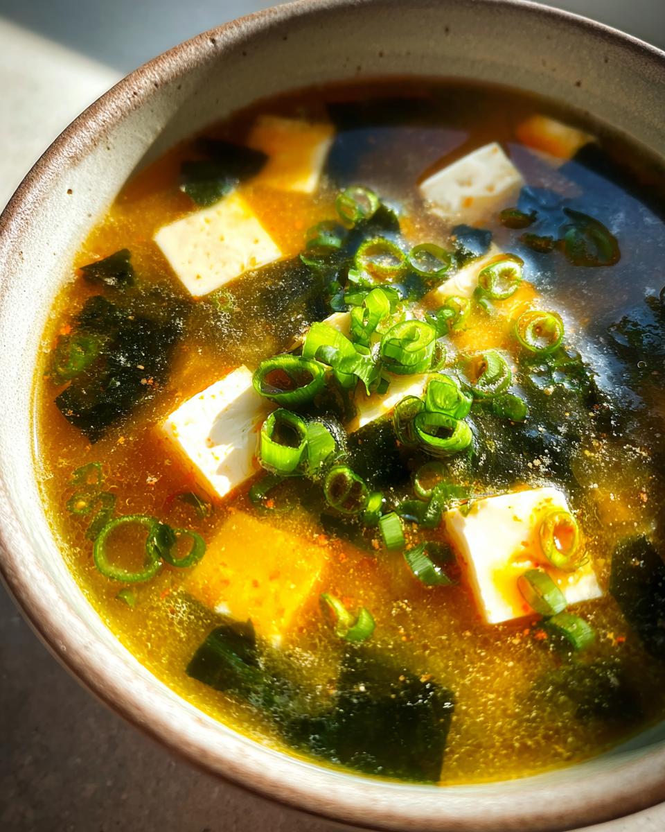10 Minute Miso Soup - detail 2