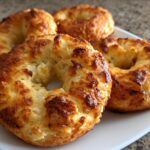 3 Ingredient Air Fryer Bagels - with gluten free option