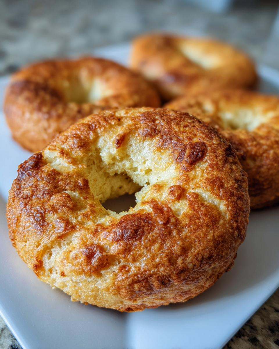 3 Ingredient Air Fryer Bagels - with gluten free option - detail 5