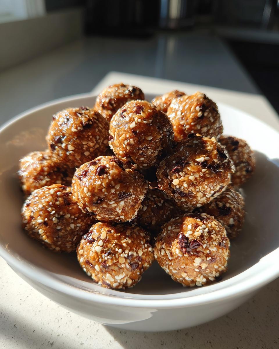 5 Ingredient Peanut Butter Energy Bites - detail 2