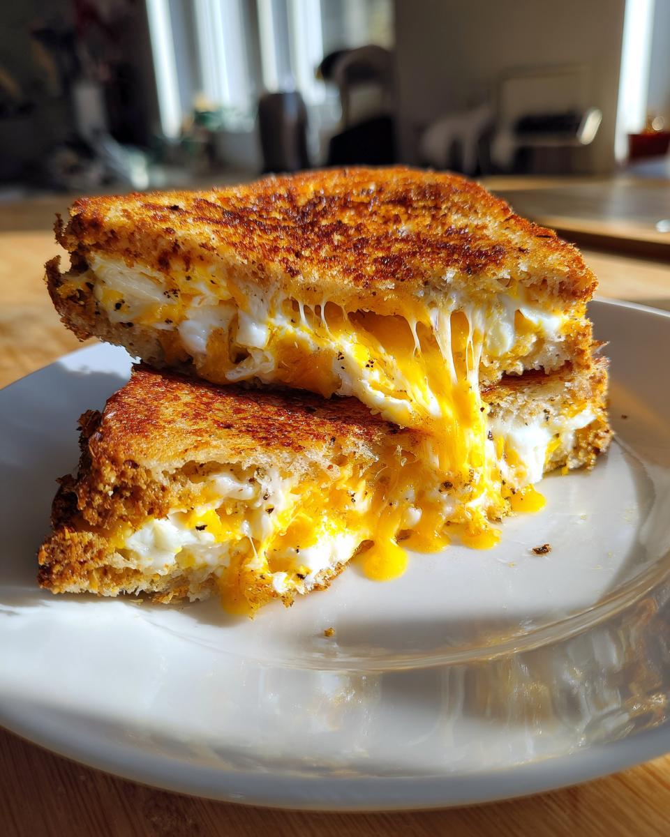 Air Fryer Egg and Cheese Toast - detail 3