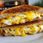 Air Fryer Egg and Cheese Toast