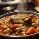 Beef Barley Soup Recipe (Hearty + Slow Cooker Friendly)