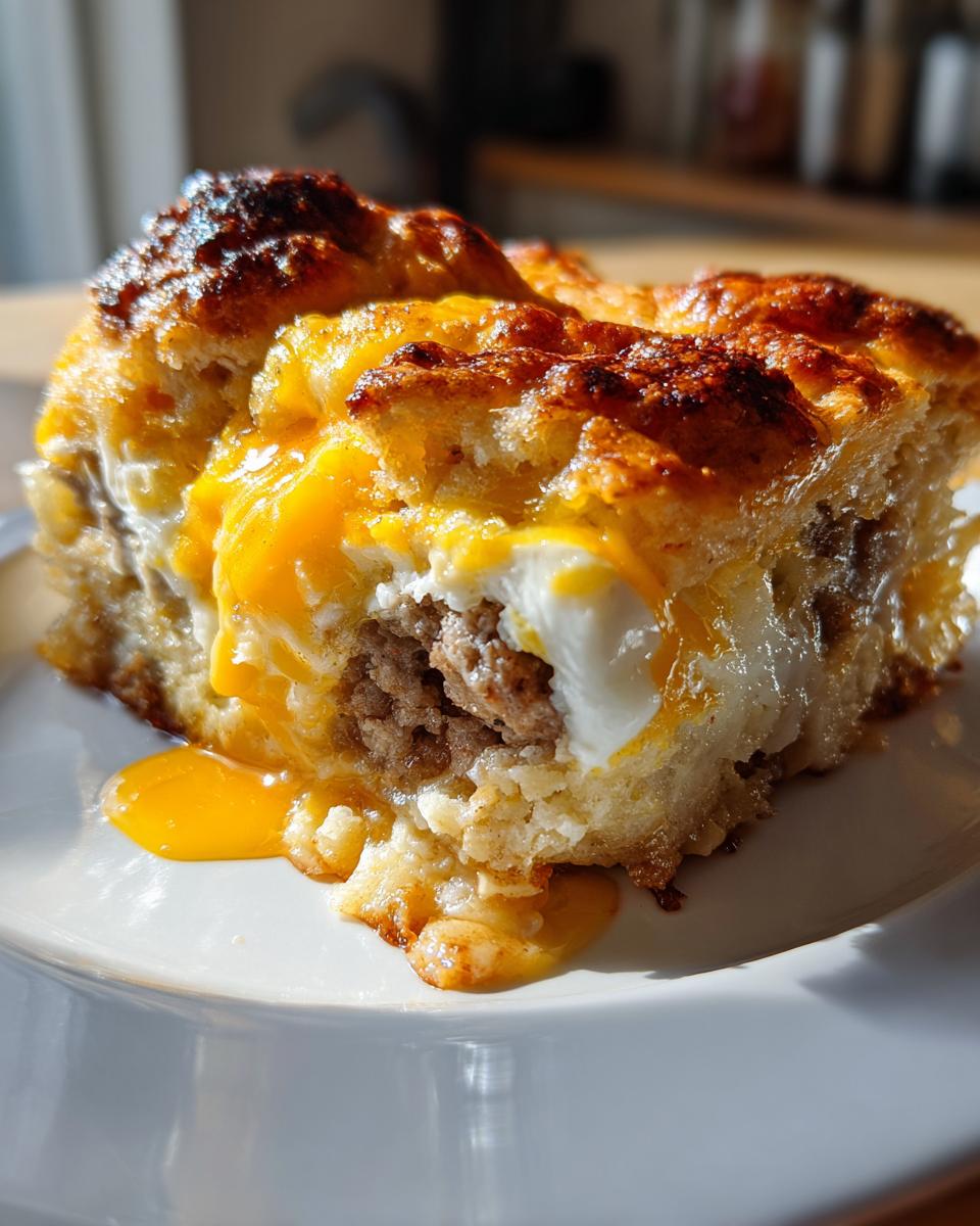 Biscuits and Gravy Breakfast Casserole - detail 2