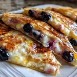 Blueberry Breakfast Quesadilla