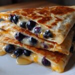 Blueberry Breakfast Quesadilla