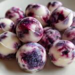 Blueberry Swirl Yogurt Bites