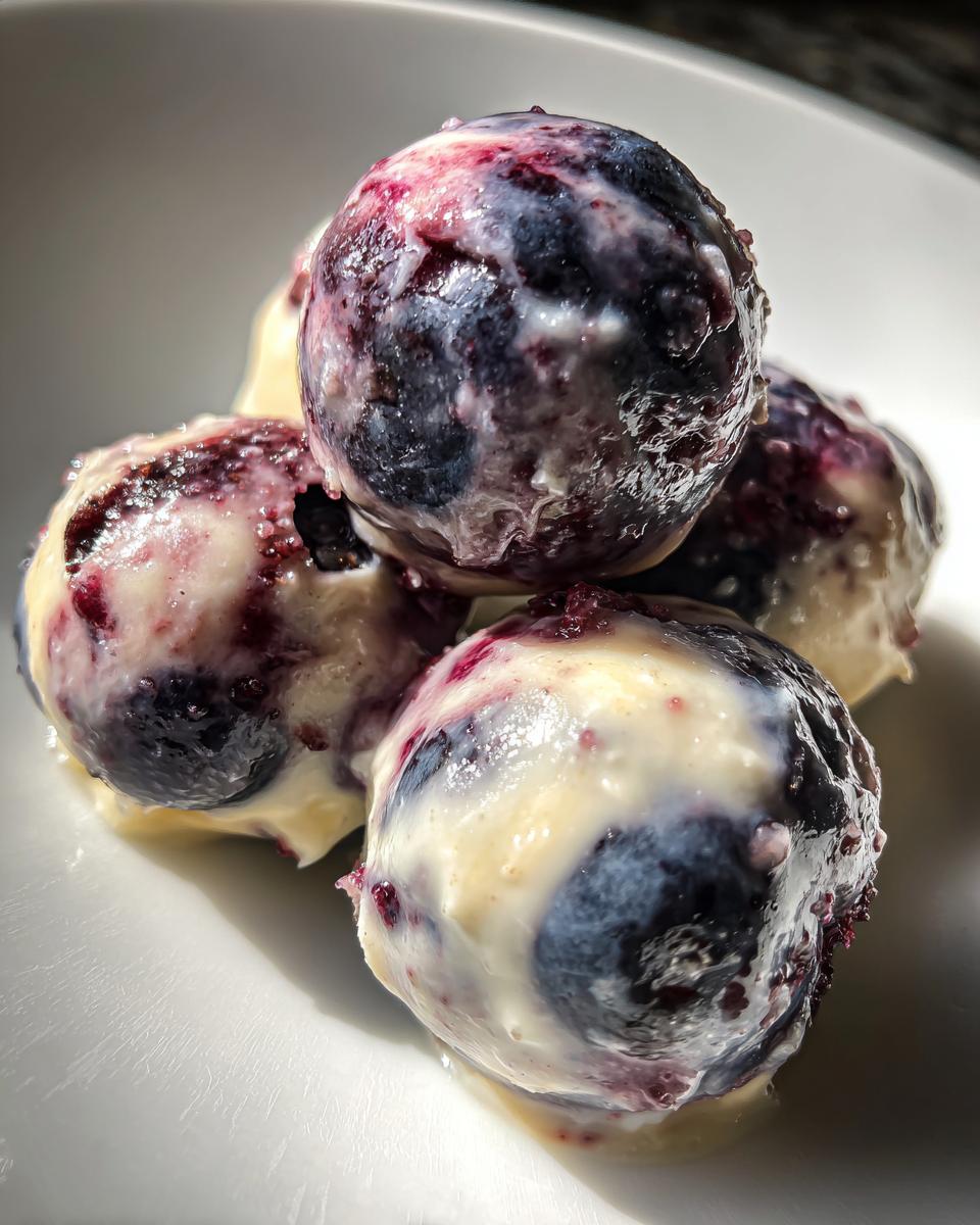 Blueberry Yogurt Bites - detail 1