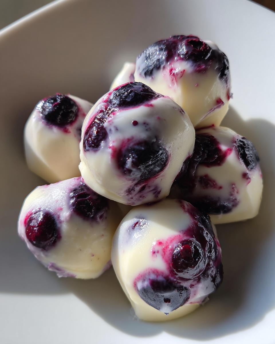 Blueberry Yogurt Bites - detail 3