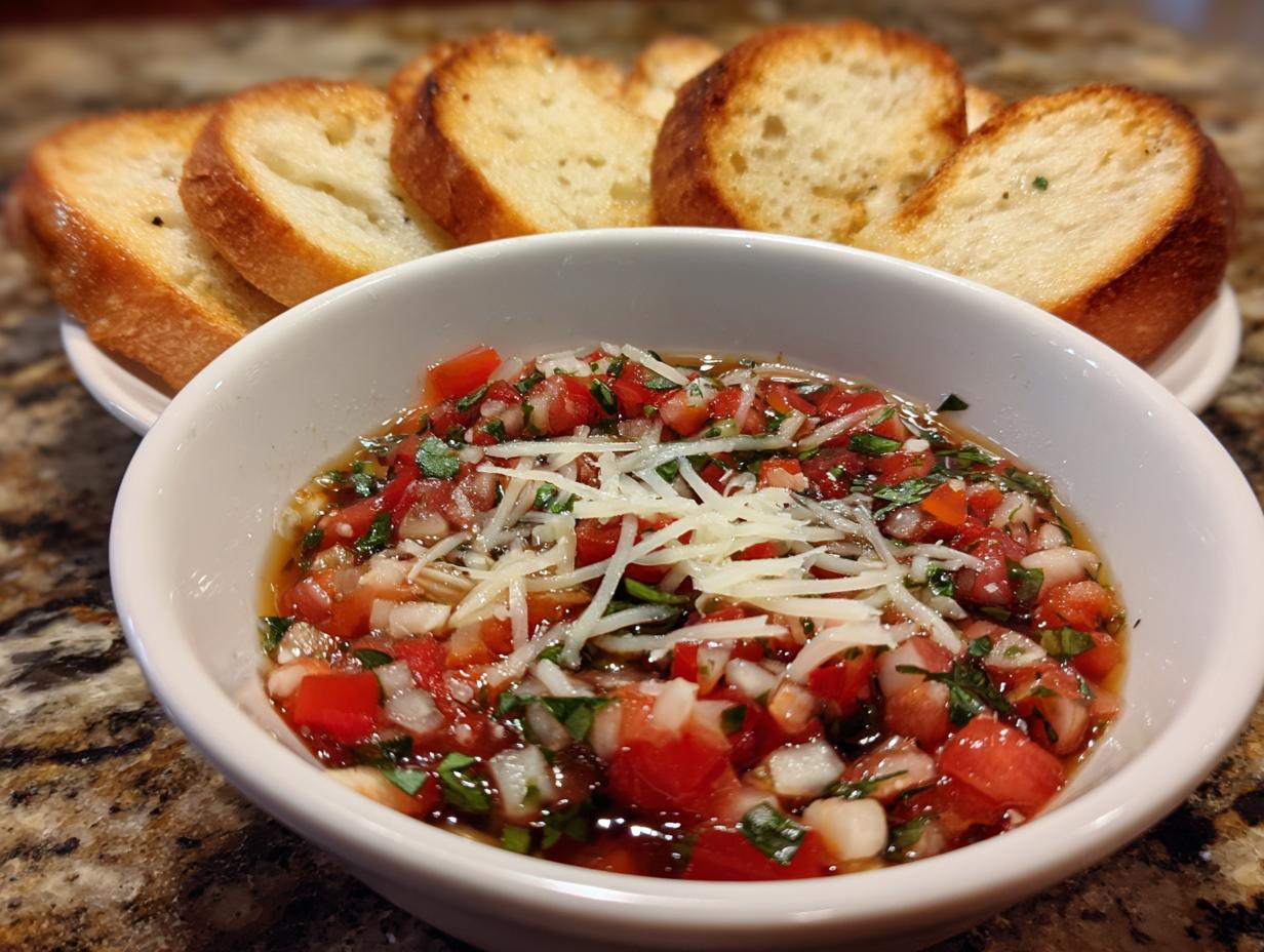 Irresistible Bruschetta Dip Recipe Ready in 5 Minutes