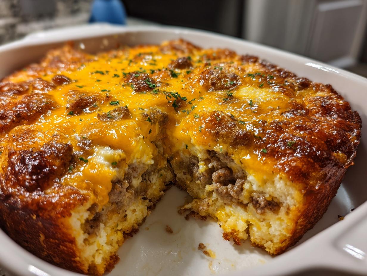 Ultimate Cheesy Sausage Breakfast Casserole Recipe in Minutes