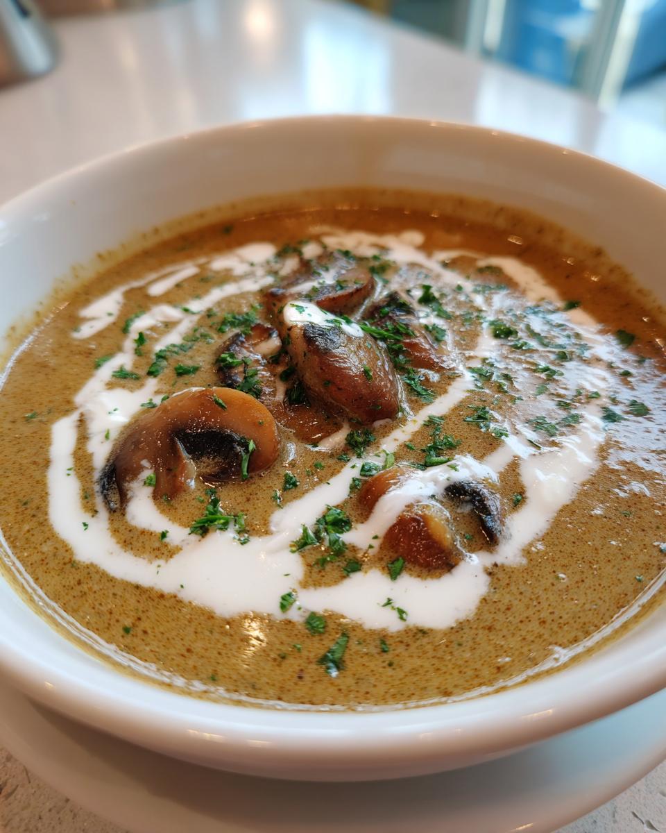 Cream of Mushroom Soup - detail 1