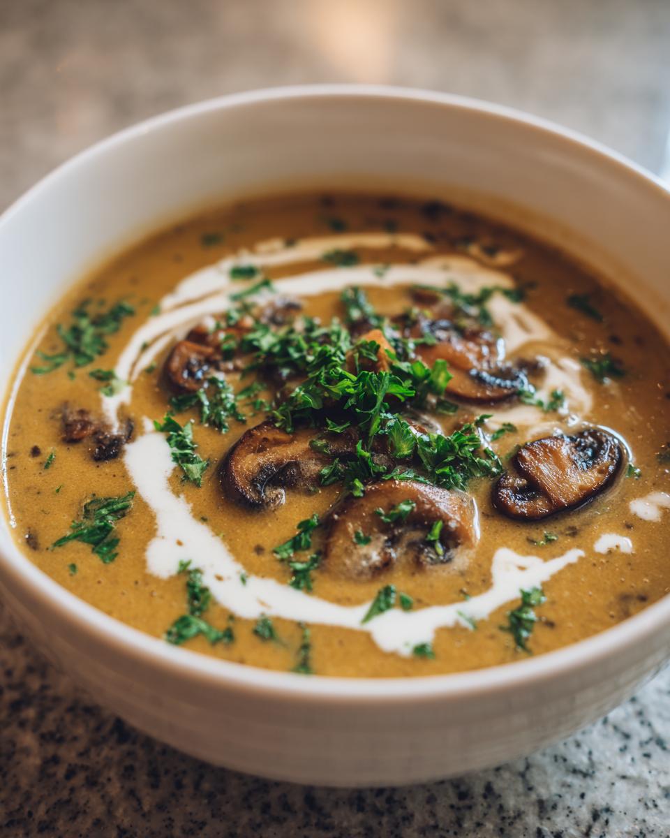 Cream of Mushroom Soup - detail 5