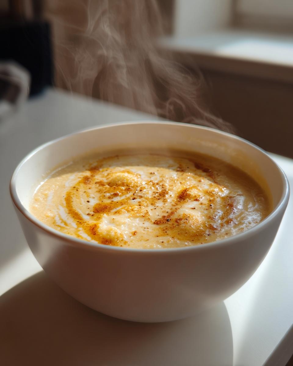 Creamy Cheddar Cauliflower Soup Recipe - detail 1