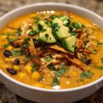 Creamy Chicken Tortilla Soup