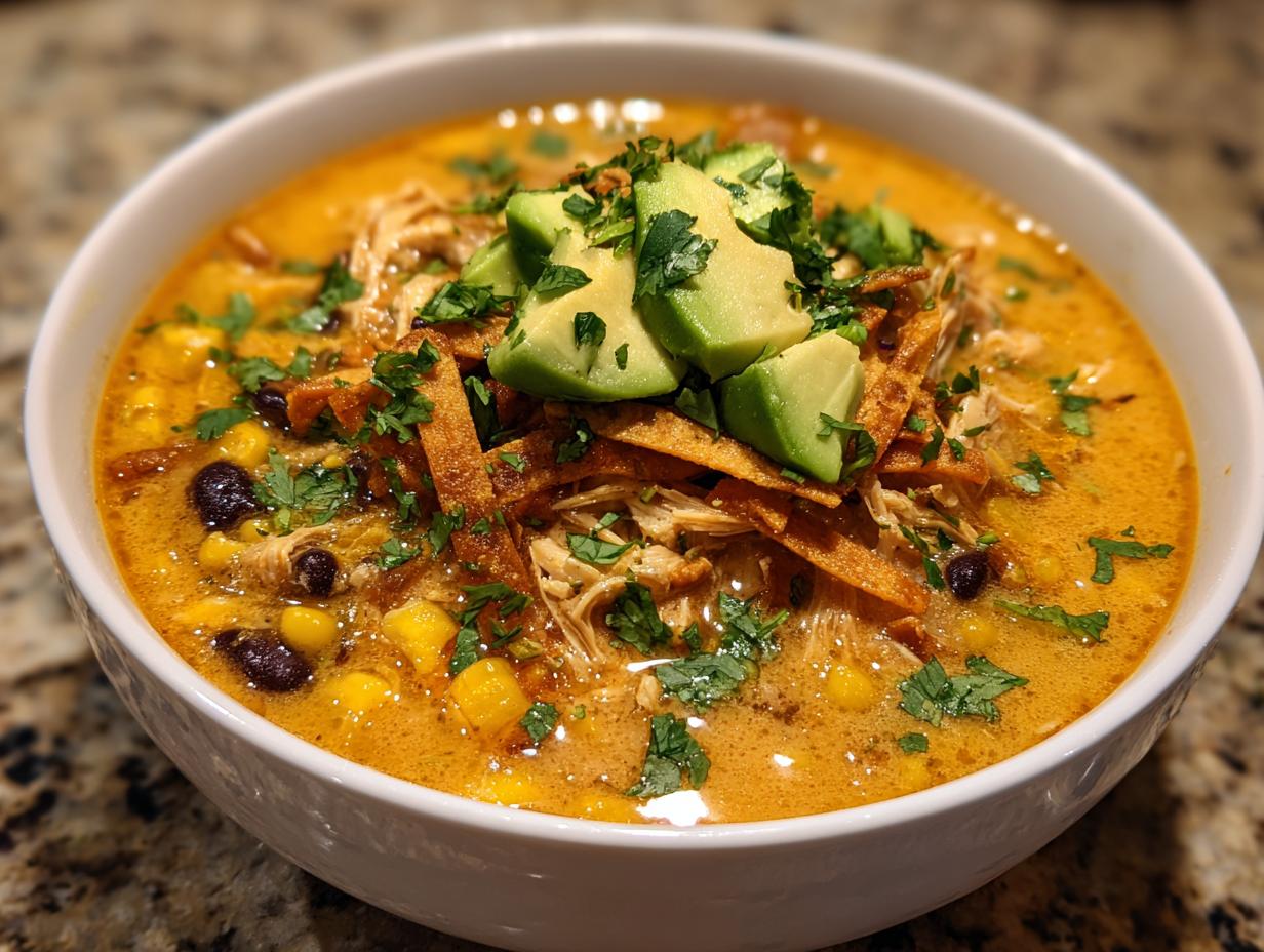 Irresistible Creamy Chicken Tortilla Soup Recipe You’ll Crave