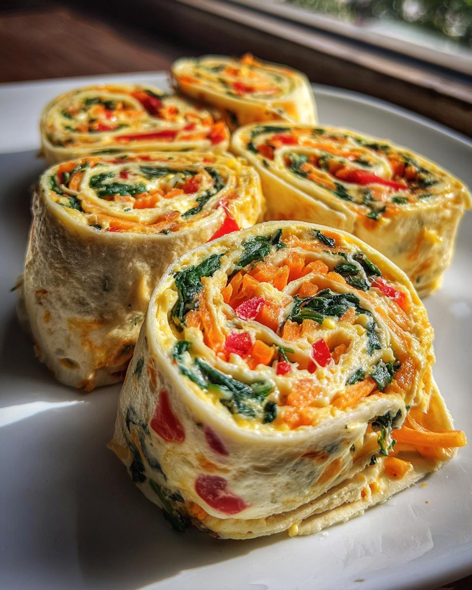 Crowd-Favorite Appetizer! Vegetable Pinwheels Recipe - detail 1