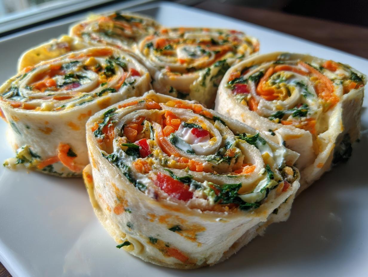 20-Minute Crowd-Favorite Vegetable Pinwheels Recipe