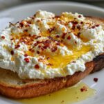Delicious Ricotta Dip with Hot Honey