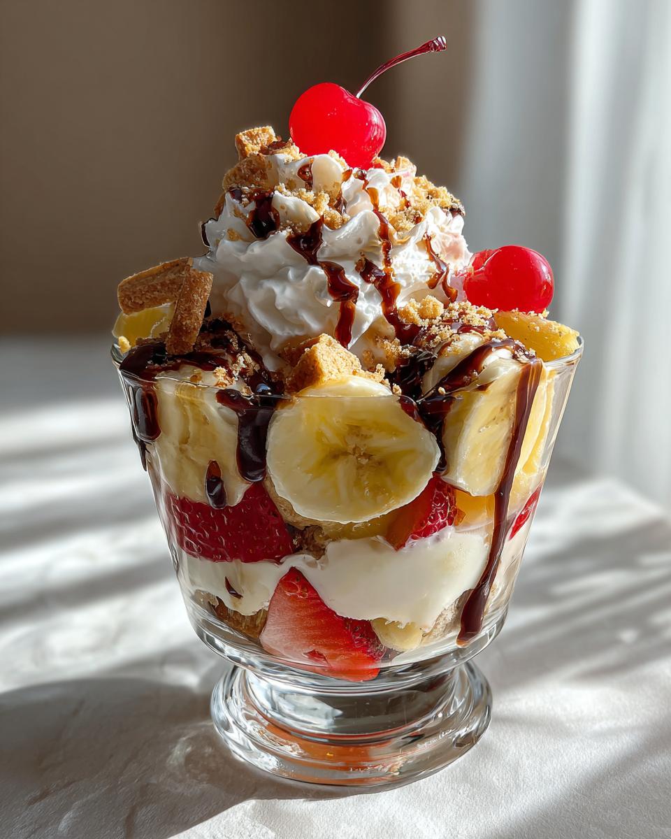 Delightful Banana Split Pudding Parfaits - detail 3