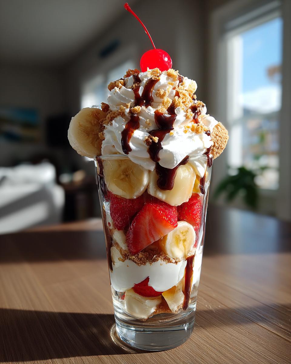 Delightful Banana Split Pudding Parfaits - detail 4