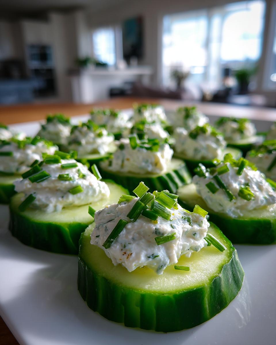 Dilly Cucumber Bites: A Fresh and Easy Appetizer - detail 1