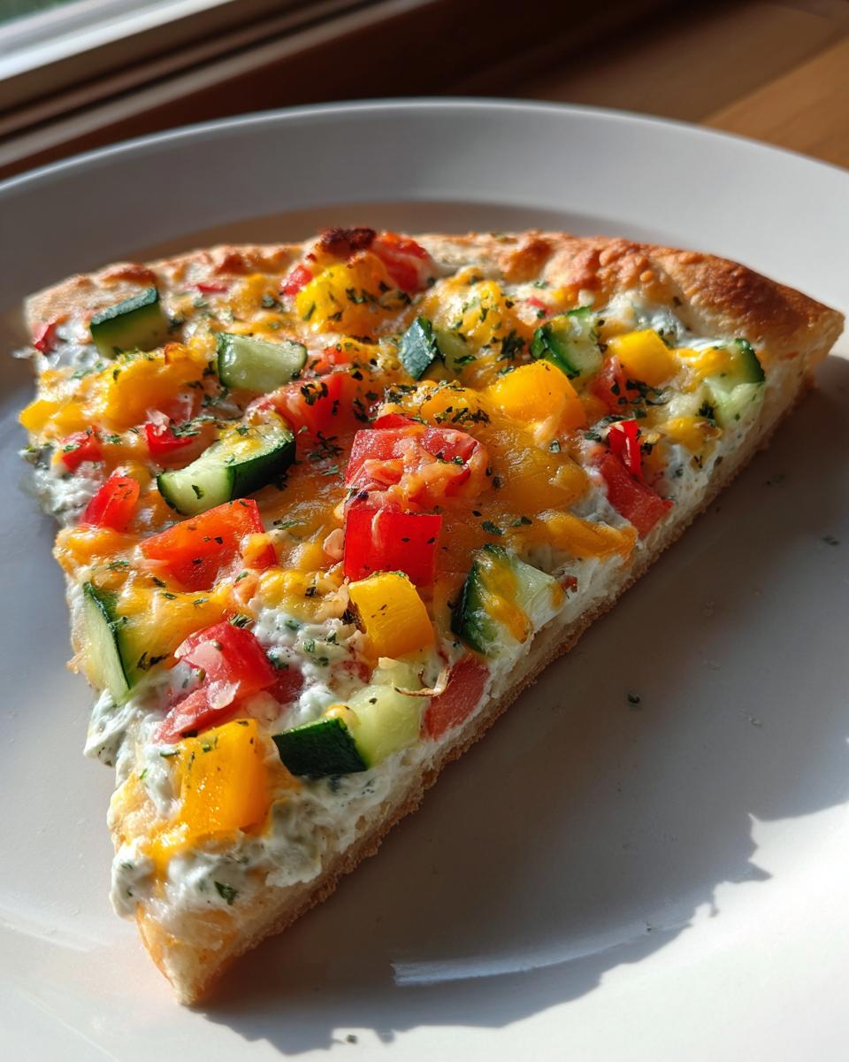 Easy Crescent Roll Veggie Pizza - detail 4