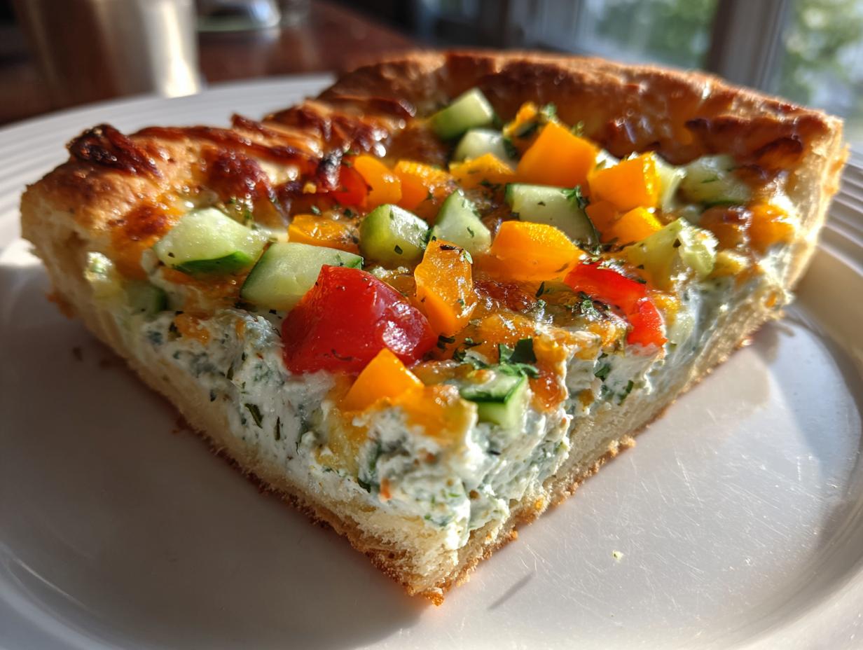 20-Minute Easy Crescent Roll Veggie Pizza for Busy Nights