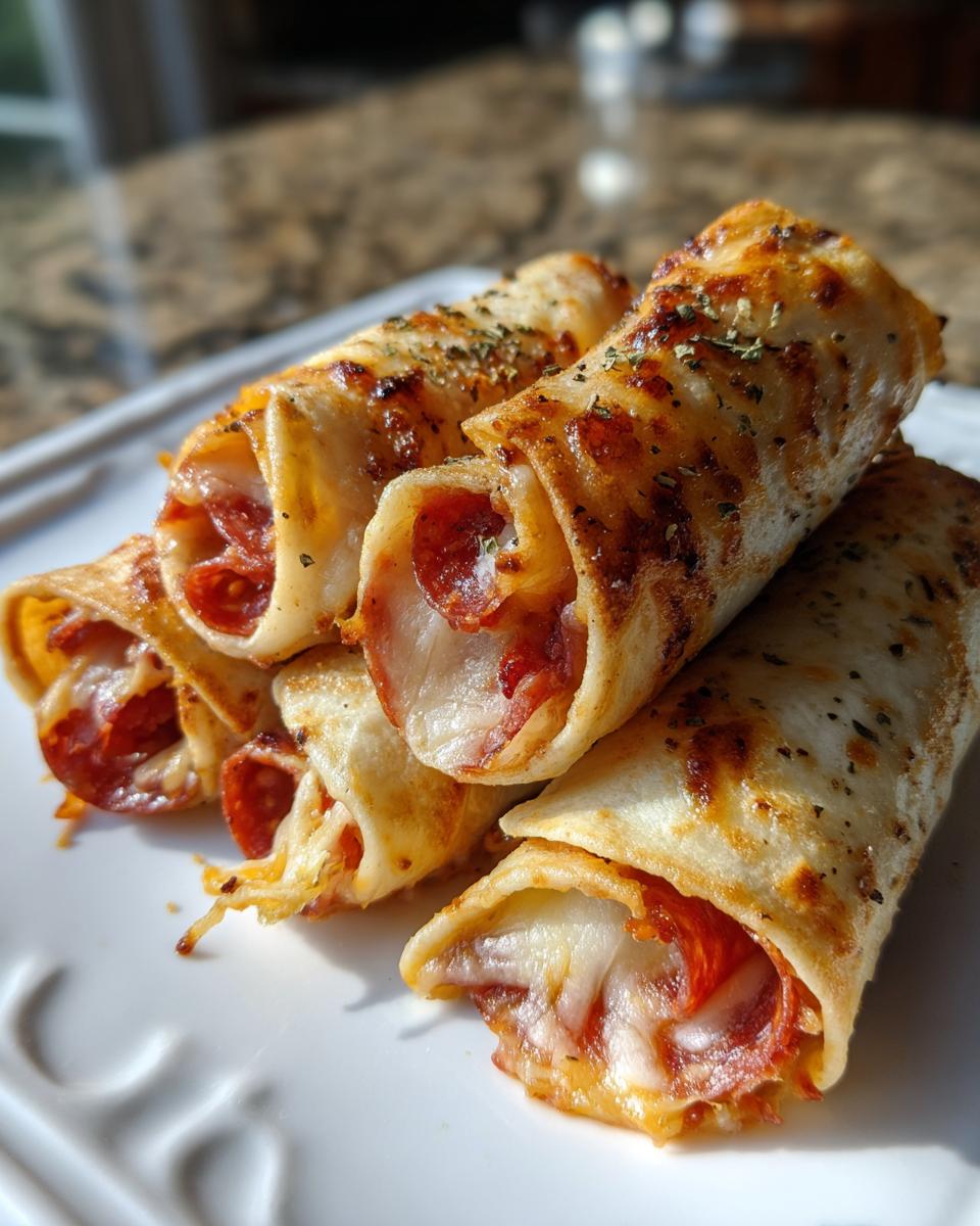Easy Kids' Lunch Pizza Roll Ups - detail 1