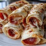 Easy Kids' Lunch Pizza Roll Ups