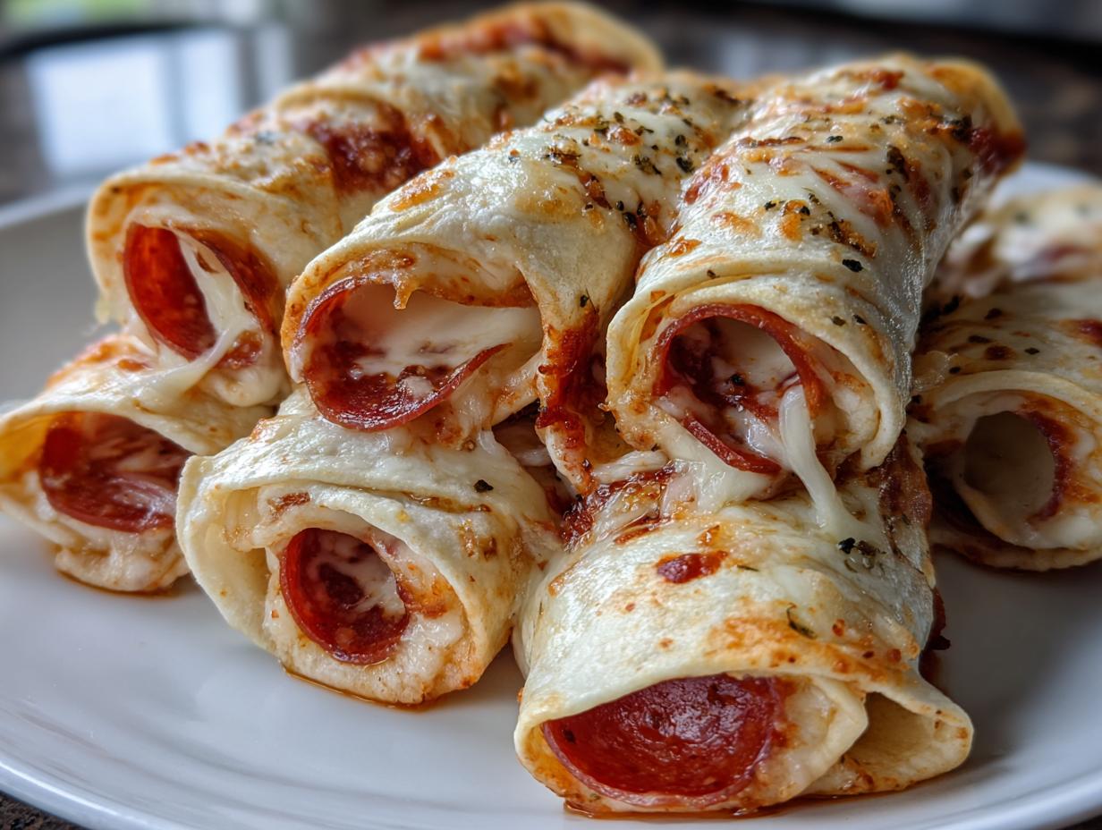 15-Minute Easy Kids’ Lunch Pizza Roll Ups They’ll Adore