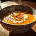 Easy Spiced Carrot and Sweet Potato Soup
