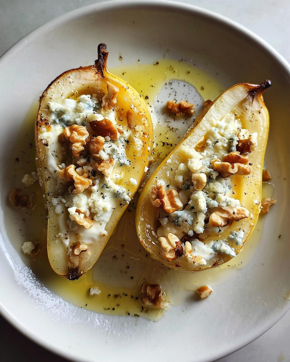 Elegant Blue Cheese Stuffed Pears Recipe - detail 4
