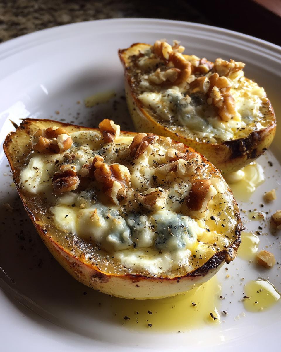 Elegant Blue Cheese Stuffed Pears Recipe - detail 5