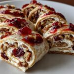Festive Christmas Cranberry Roll Ups