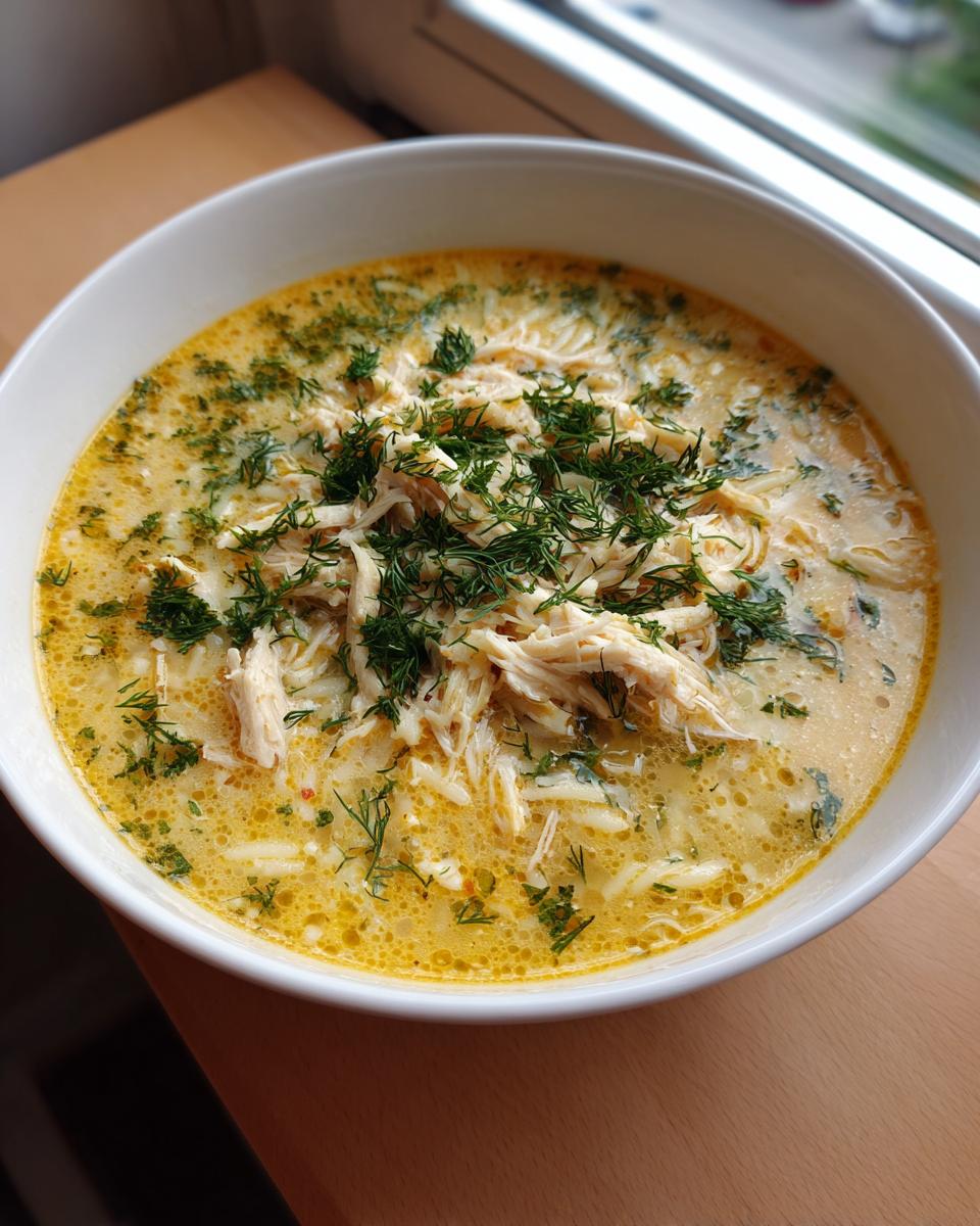 Greek Lemon Chicken Soup - detail 4