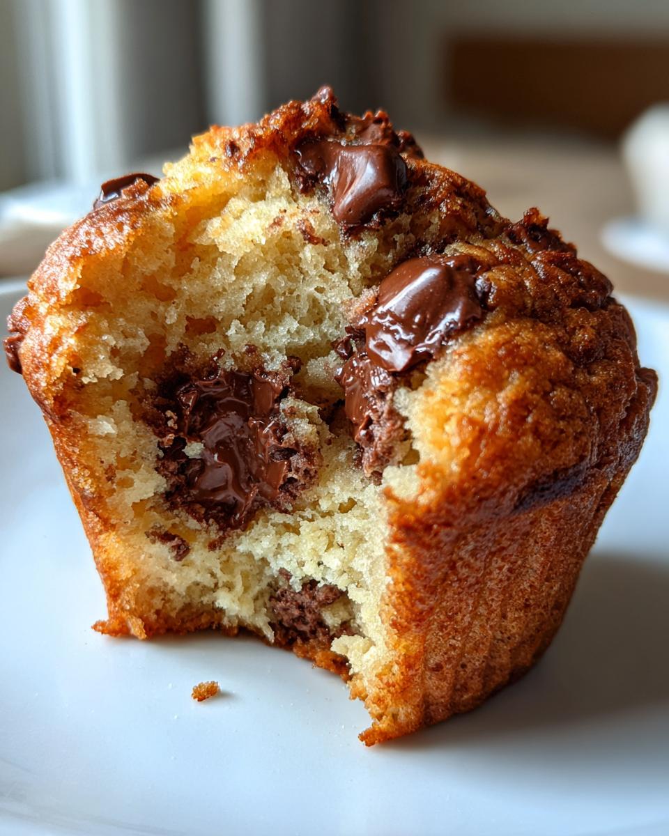 Greek Yogurt Chocolate Chip Muffins - detail 5
