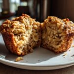 Healthy Banana Oatmeal Muffins
