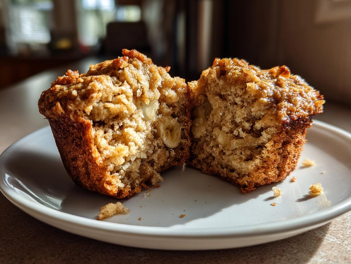 Deliciously Healthy Banana Oatmeal Muffins Ready in 30 Minutes