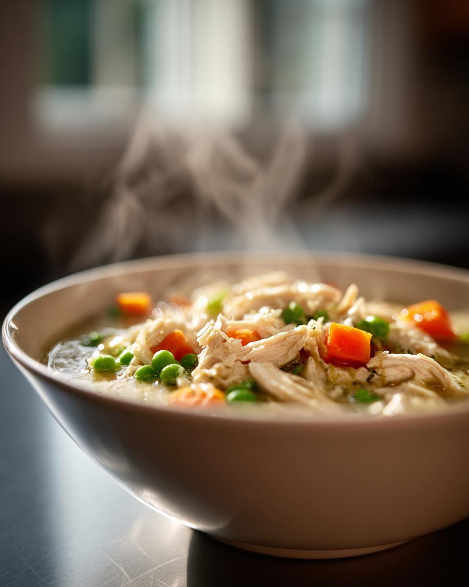 Healthy Chicken Pot Pie Soup - detail 3