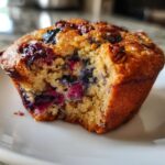 Healthy Greek Yogurt Blueberry Protein Muffins