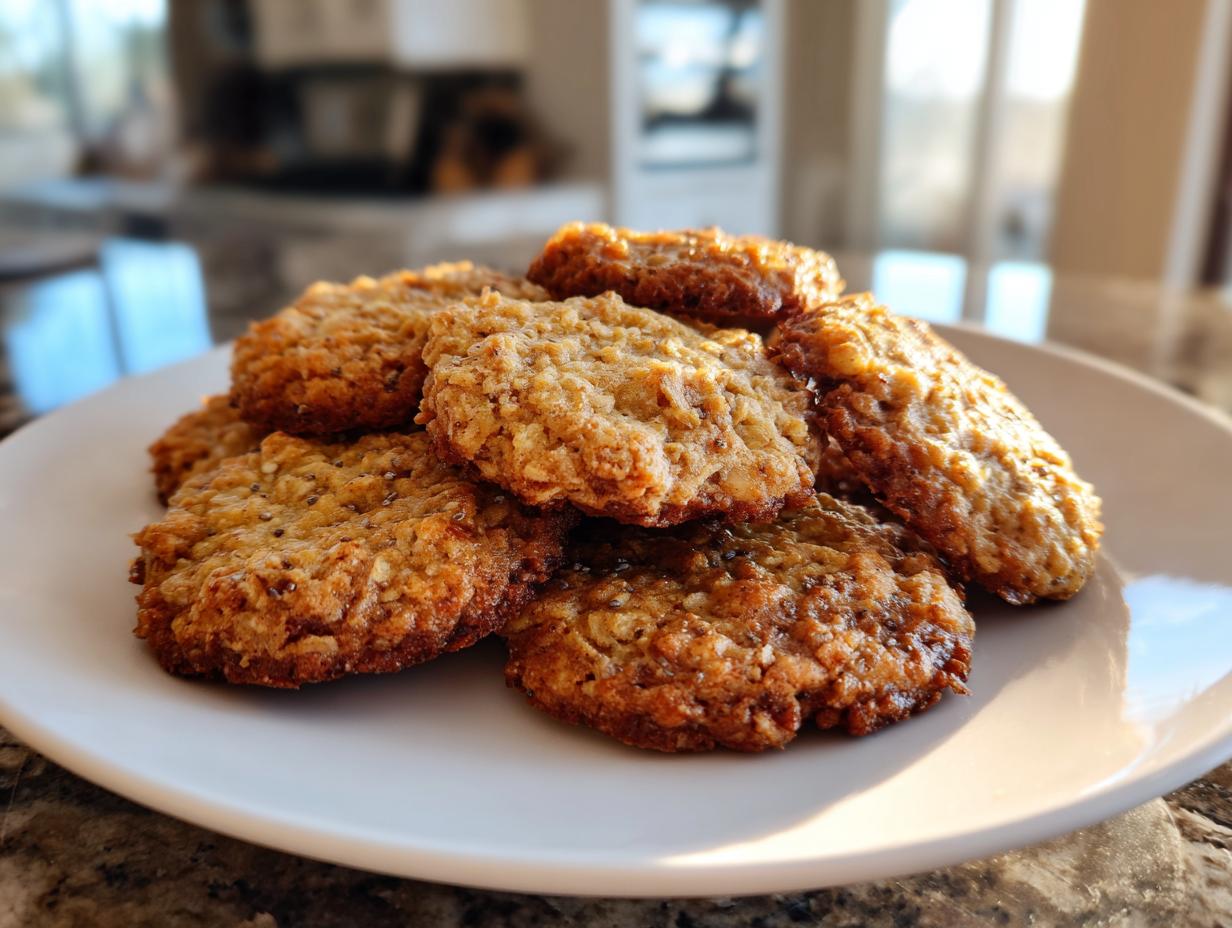 Easy Healthy Oatmeal Breakfast Cookies for Happy Babies