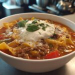 High Protein Lasagna Soup