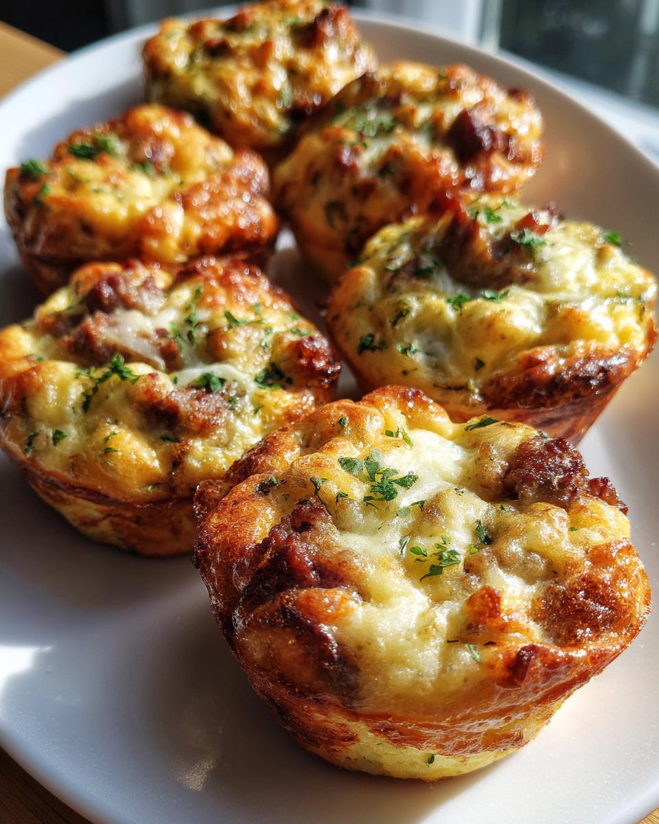 High-Protein Pancake Sausage Mini Muffins - detail 1