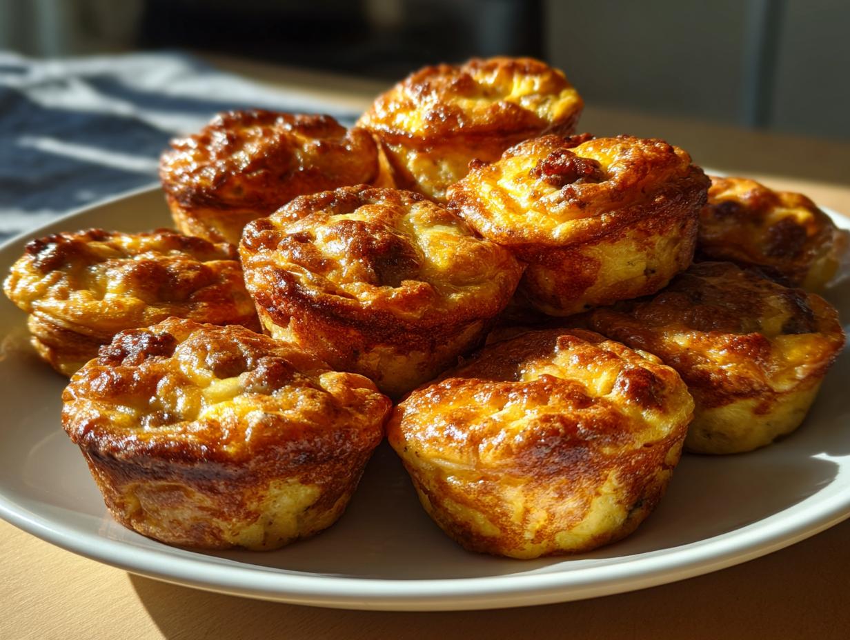 12g Protein High-Protein Pancake Sausage Mini Muffins You’ll Crave