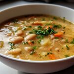 High Protein White Bean Soup