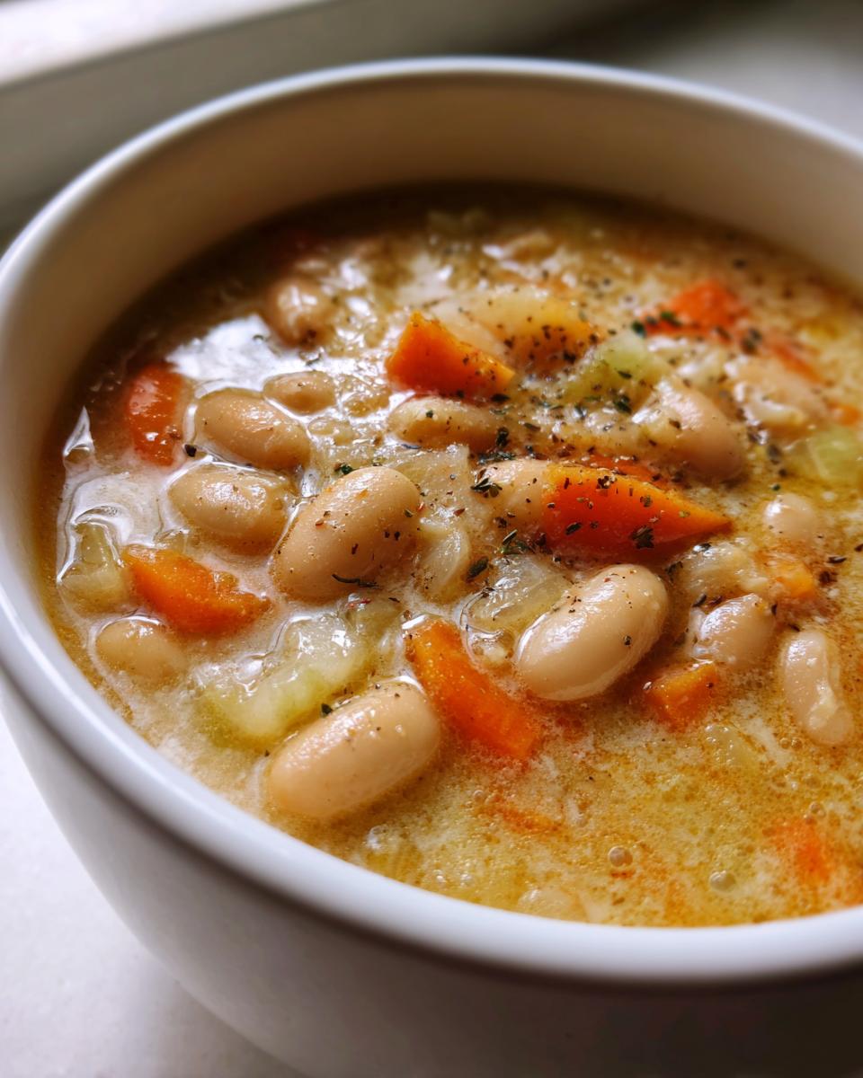 High Protein White Bean Soup - detail 2