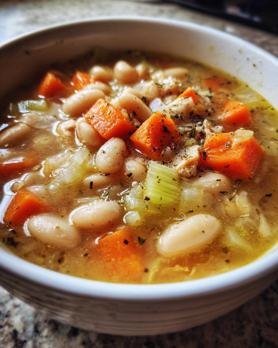 High Protein White Bean Soup - detail 4