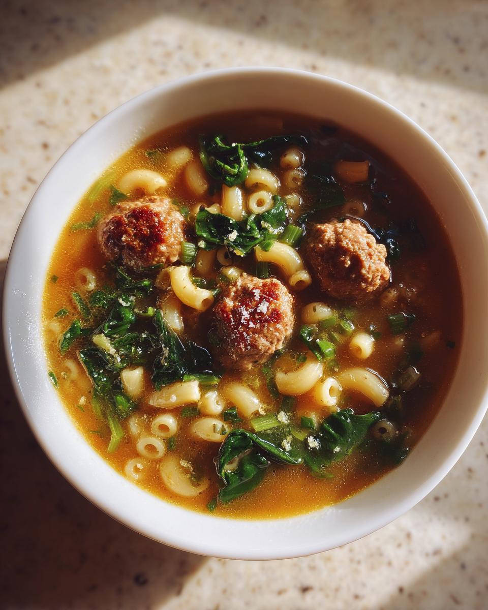 Italian wedding soup recipe - detail 1