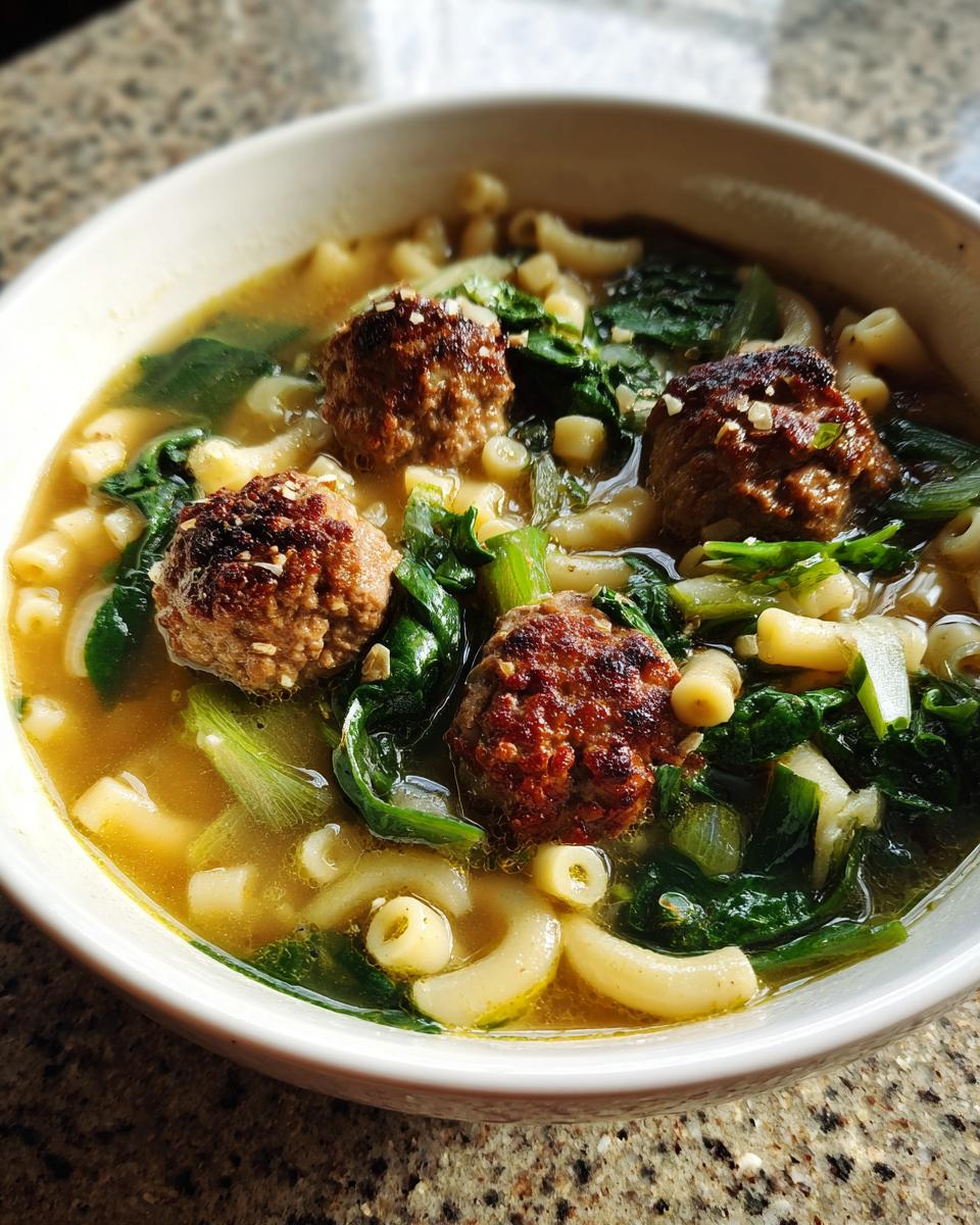 Italian wedding soup recipe - detail 2